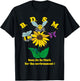 BDSM Bees Do So Much For The Environment Vintage Bee Flower T-Shirt - T-Shirt | Black