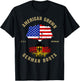 German Roots American Grown German Flag Oktoberfest T-Shirt - T-Shirt | Black
