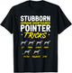 Stubborn German Shorthaired Pointer Tricks GSP Dog T-Shirt - T-Shirt | Black