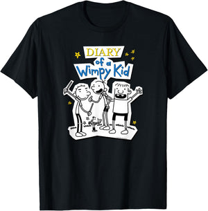 Diary of a Wimpy Kid Wimpy Kid Group Small T-Shirt - T-Shirt | Black