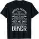 Biker's Prayer Funny Biker T-Shirt - T-Shirt | Black