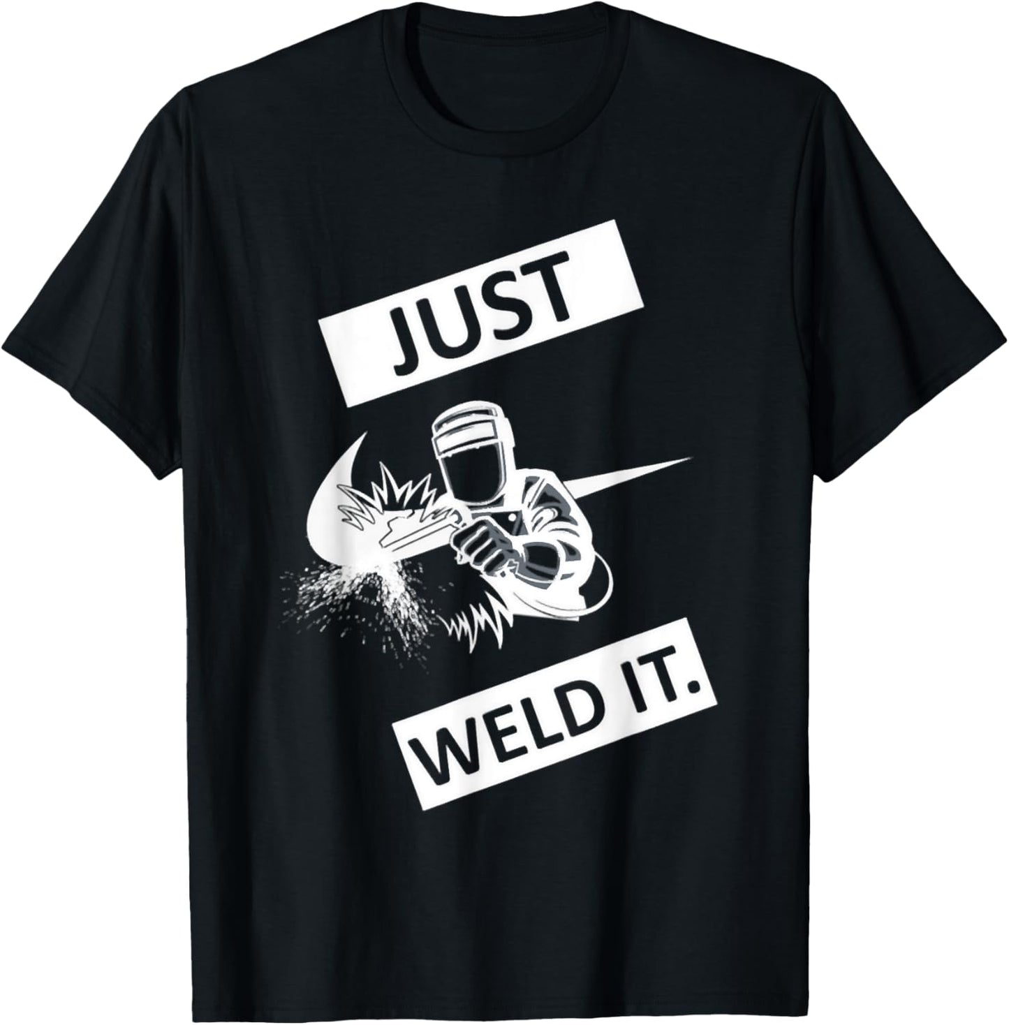 Just Welds It Gift Father Day Boys T-Shirt - T-Shirt | Black