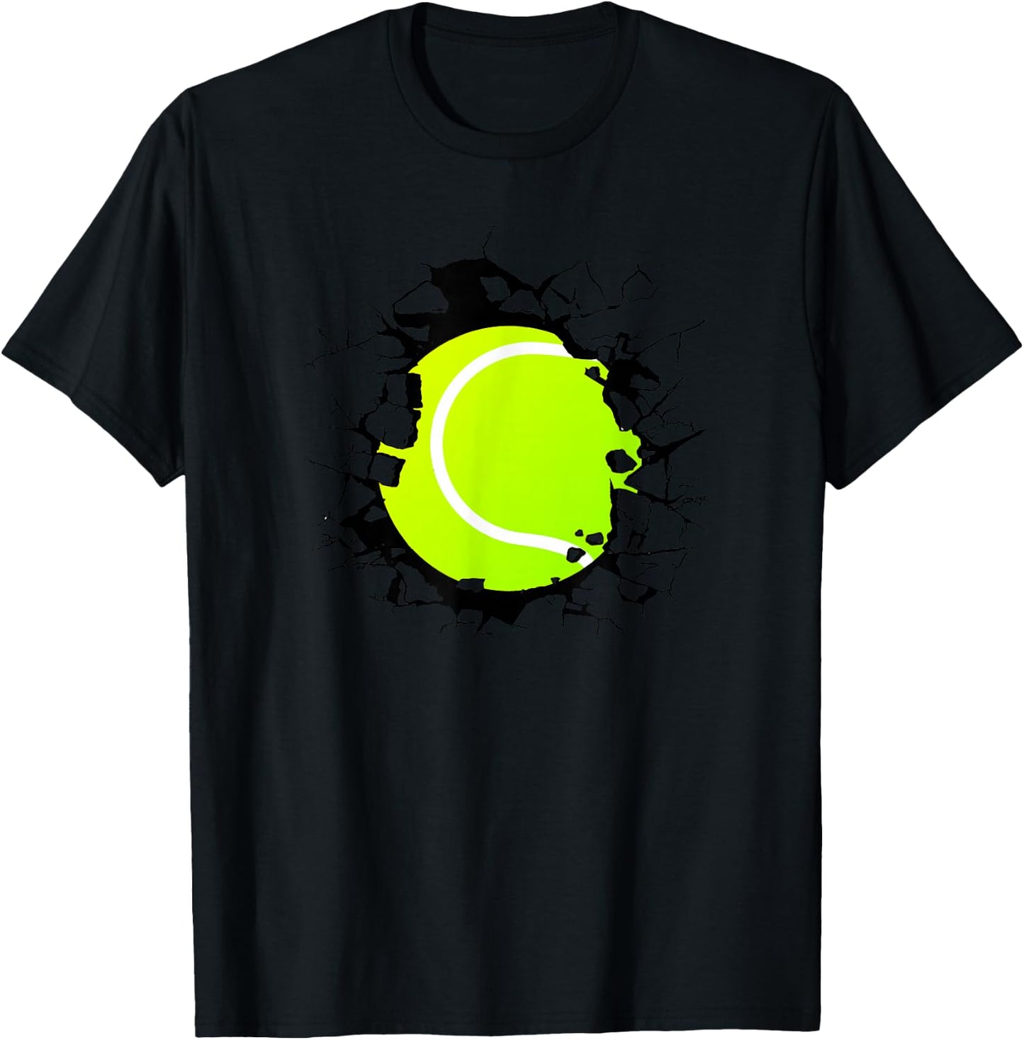 Tennis Apparel - Tennis T-Shirt - T-Shirt | Black