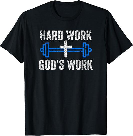 Faith Fitness Gym Jesus T-Shirt - T-Shirt | Black