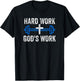 Faith Fitness Gym Jesus T-Shirt - T-Shirt | Black