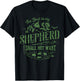 The Lord Is My Shepherd Psalms 23 - Christian T-Shirt - T-Shirt | Black