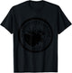 Newfoundland & Labrador Canada Moose Vintage Canadian T-Shirt - T-Shirt | Black