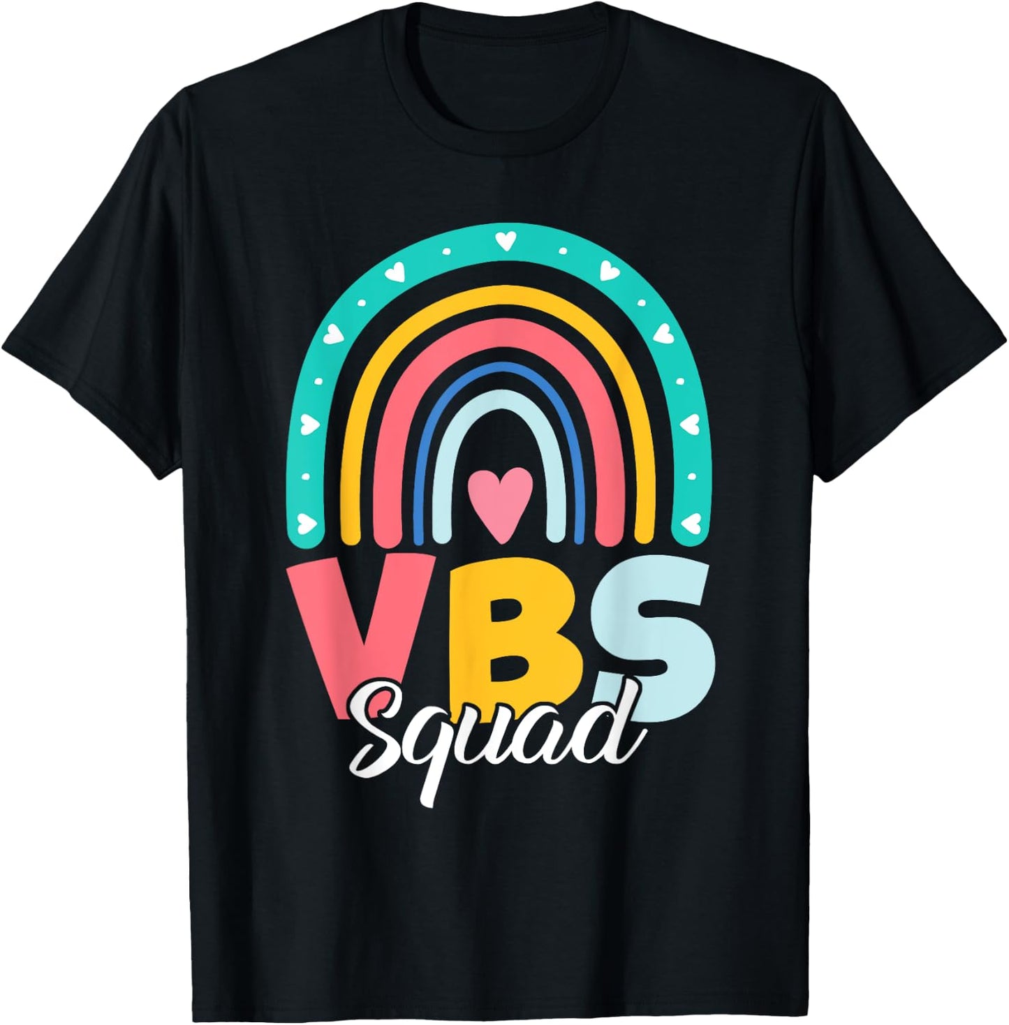 VBS Squad Vacation Bible School Christian Teacher Men Women T-Shirt - T-Shirt | Black