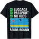 Aruba Travel Vacation Outfit Caribbean Trip Men Women Aruba T-Shirt - T-Shirt | Black