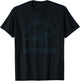 Retro Jackson Hole Wyoming Trendy Vintage Cowboy , -Adults, Kids, Grey, Small, Short Sleeve, Classic Fit, Cotton Blend, Polyester T-Shirt - T-Shirt | Black