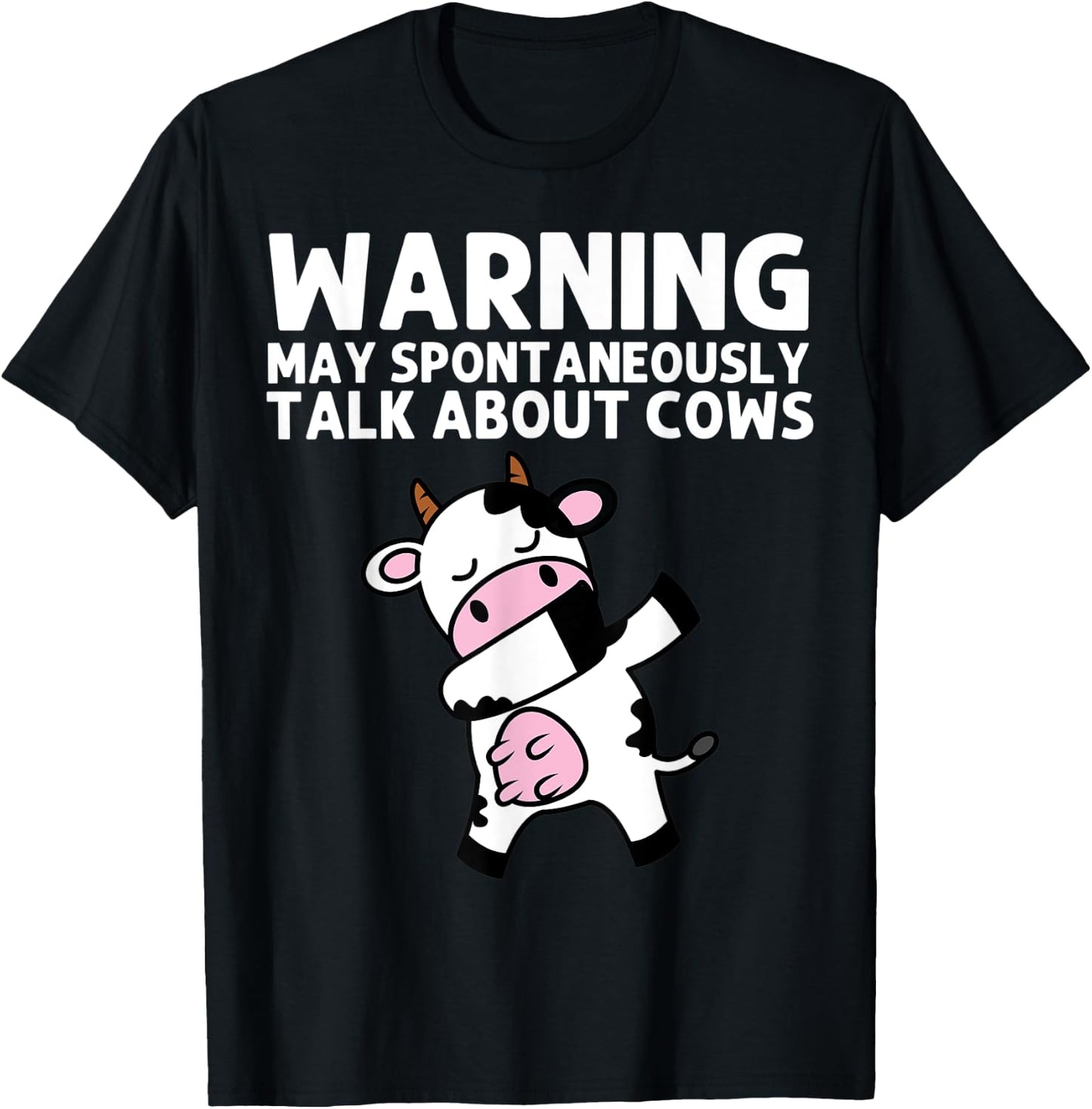 Funny Cow Women Milking Cows Bull Ranch Farm Animal T-Shirt - T-Shirt | Black