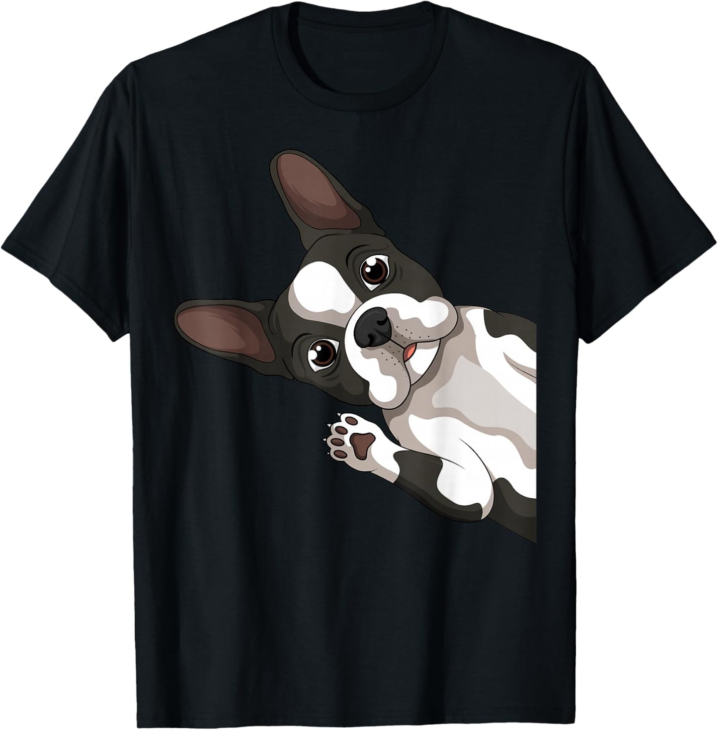 Boston Terrier Dog T-Shirt - T-Shirt | Black