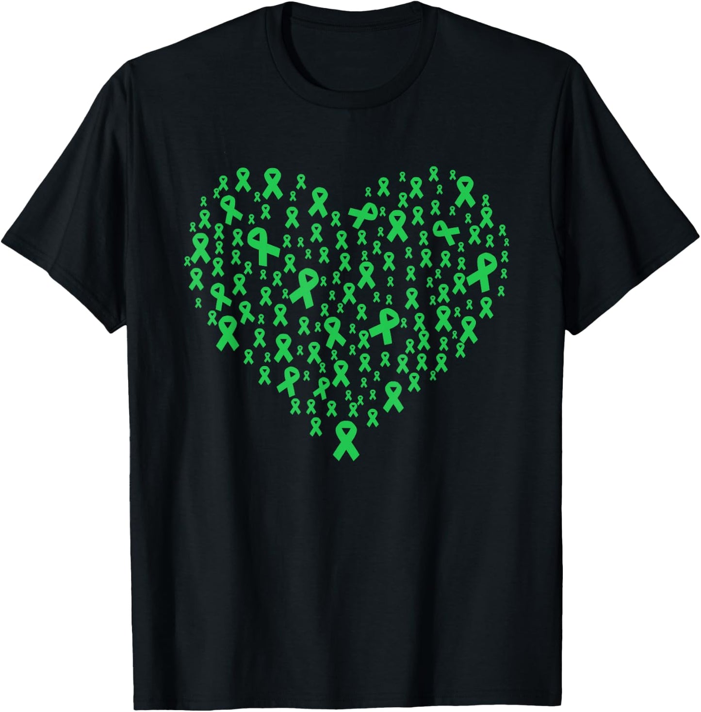Liver Cancer Shirts Support Squad Liver Cancer Heart Hepatic T-Shirt - T-Shirt | Black