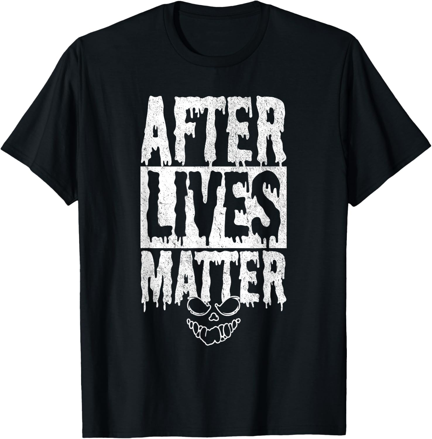 After Lives Matter Ghost Hunter Investigator Paranormal T-Shirt - T-Shirt | Black