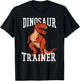 Dinosaur Trainer Dino T-rex Tyrannosaurus Rex T-Shirt - T-Shirt | Black