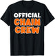 Official Chain Crew American Football Game T-Shirt - T-Shirt | Black