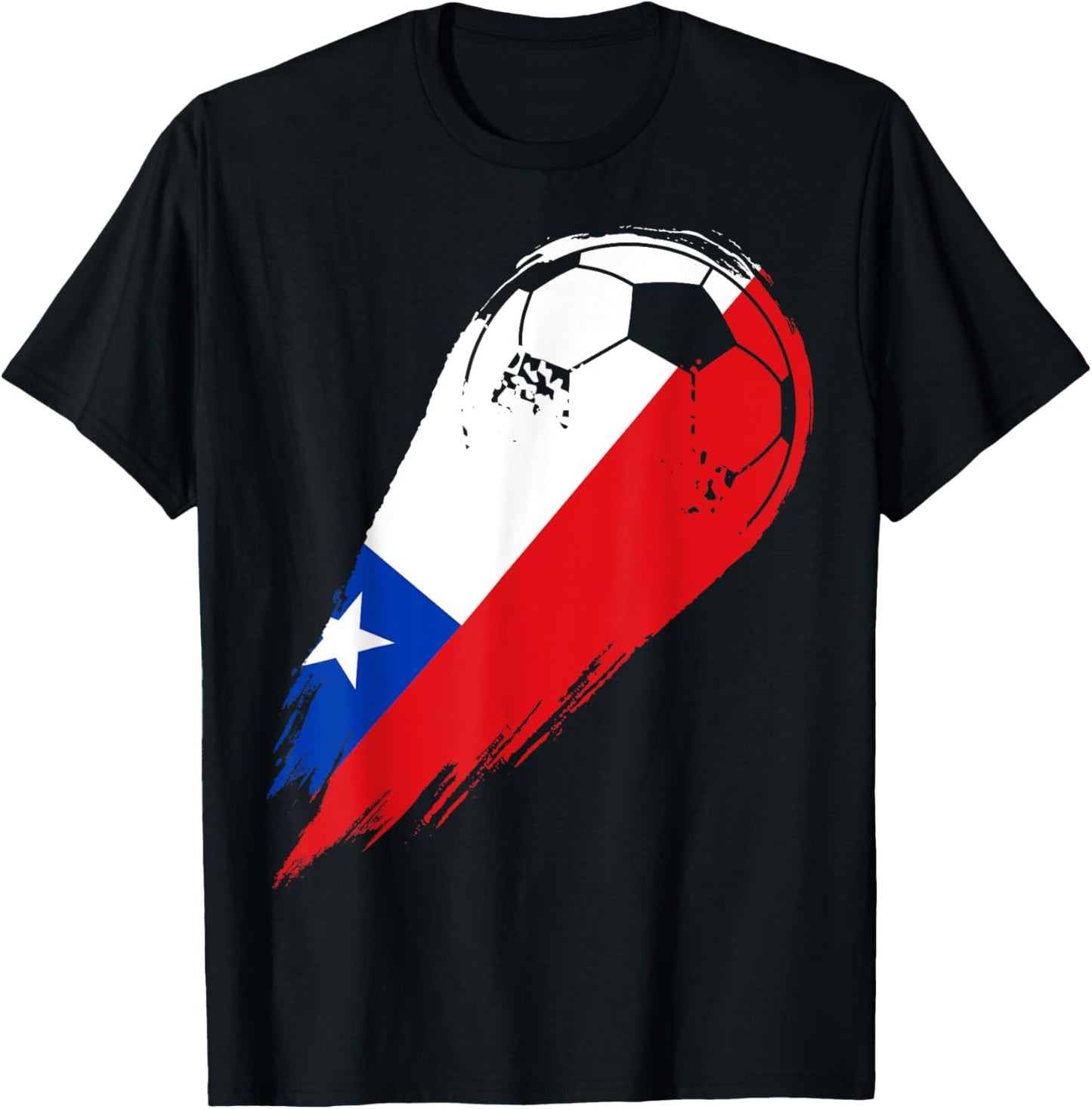 Soccer Player of Pride Chile T-Shirt - T-Shirt | Black
