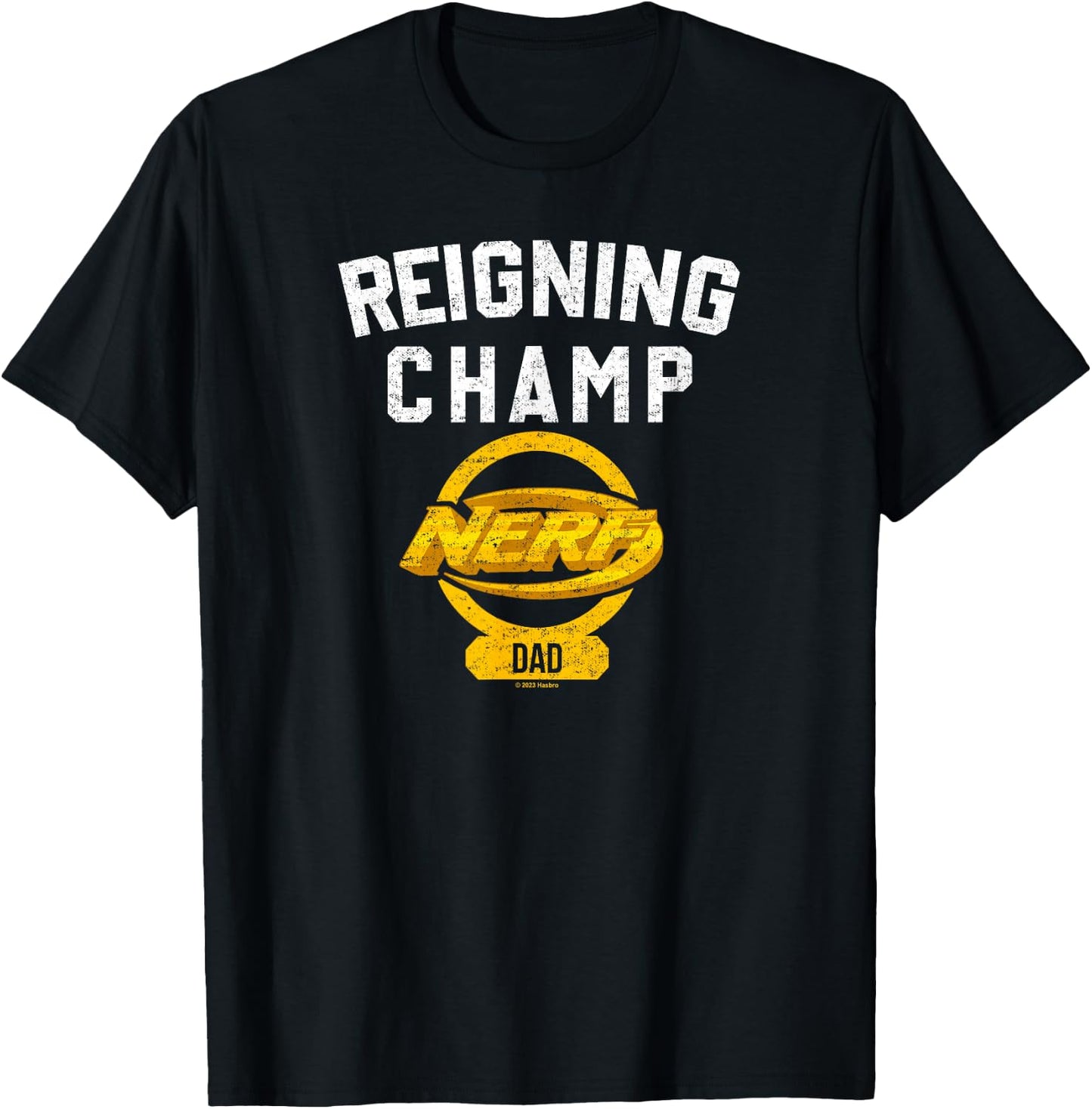 Nerf Father's Day Reigning Champion T-Shirt - T-Shirt | Black