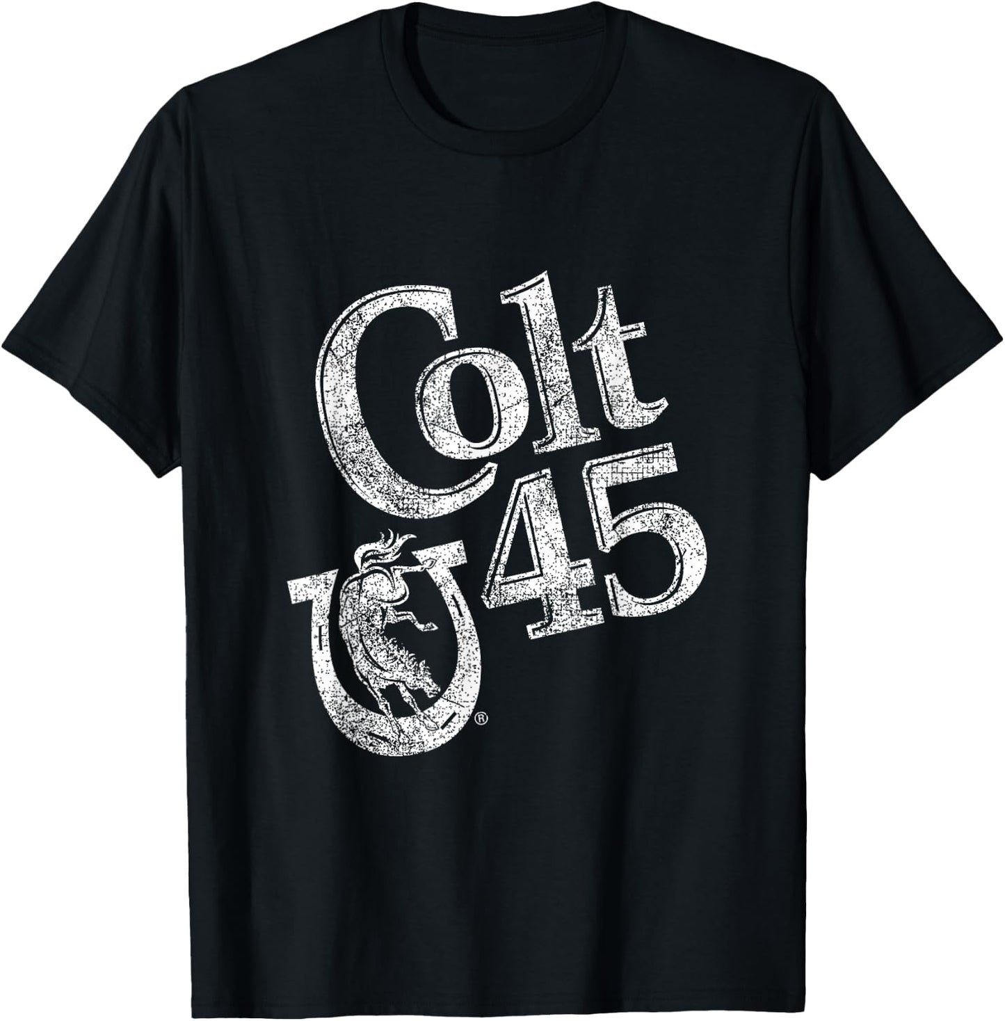 Colt 45 Beer Vintage Style - Logo T-Shirt - T-Shirt | Black