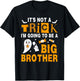 It's Not A Trick I'm Going To Be A Big Brother Halloween T-Shirt - T-Shirt | Black