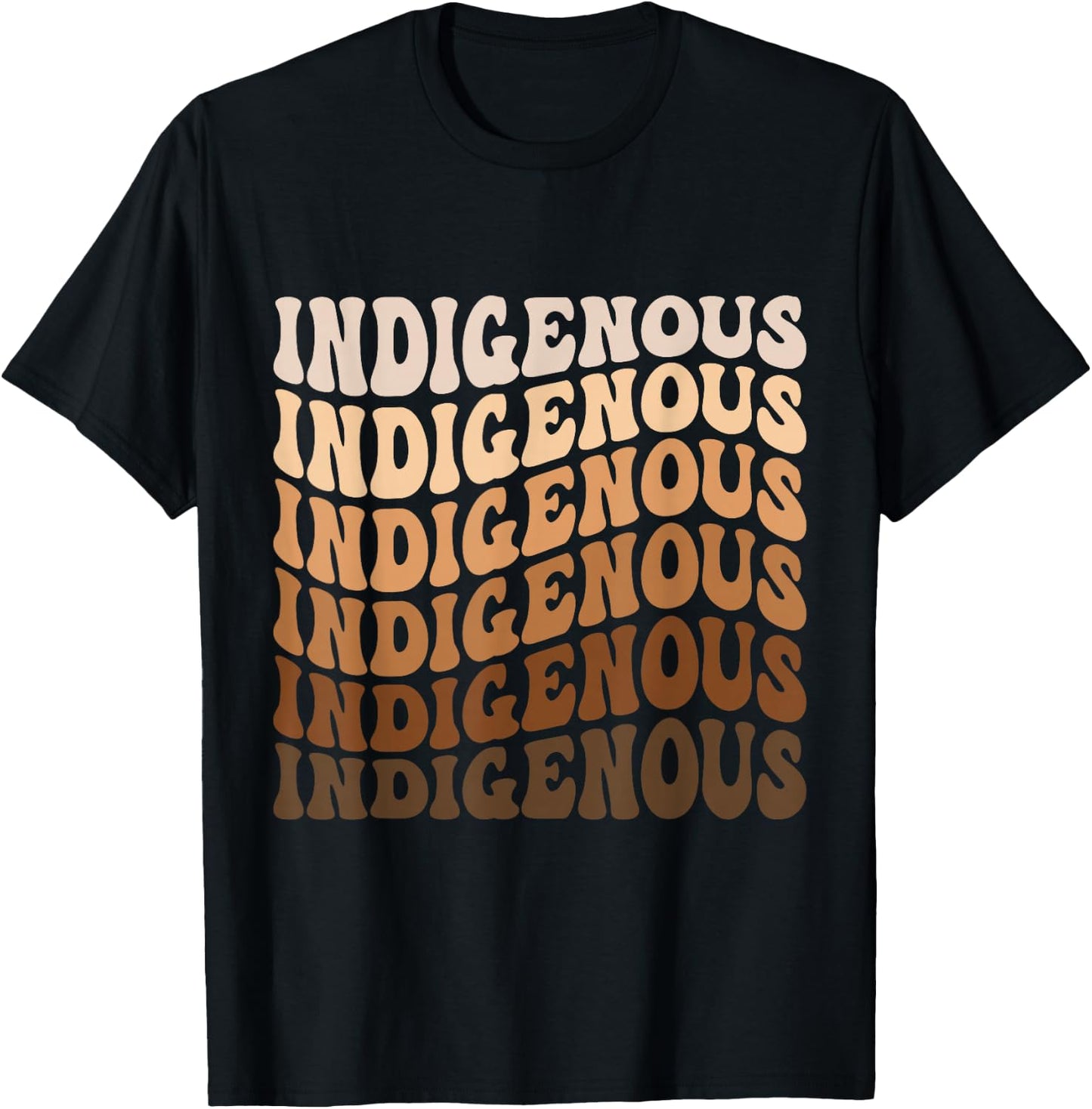 Native American Heritage American Indian Indigenous T-Shirt - T-Shirt | Black