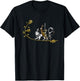 Medieval Rabbits T-Shirt - T-Shirt | Black