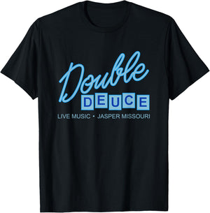 Double Deuce Bar - Jasper Missouri T-Shirt - T-Shirt | Black