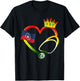 Heart Stethoscope Juneteenth Black History African Nurse T-Shirt - T-Shirt | Black
