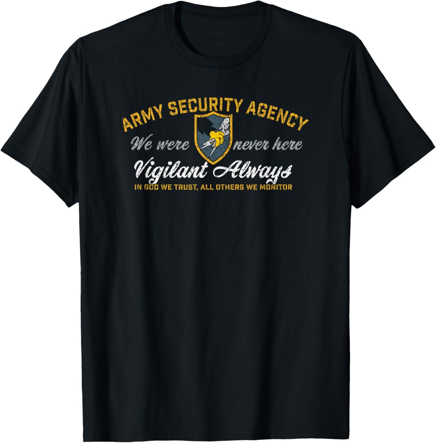 American Marauder: Army Security Agency T-Shirt - T-Shirt | Black