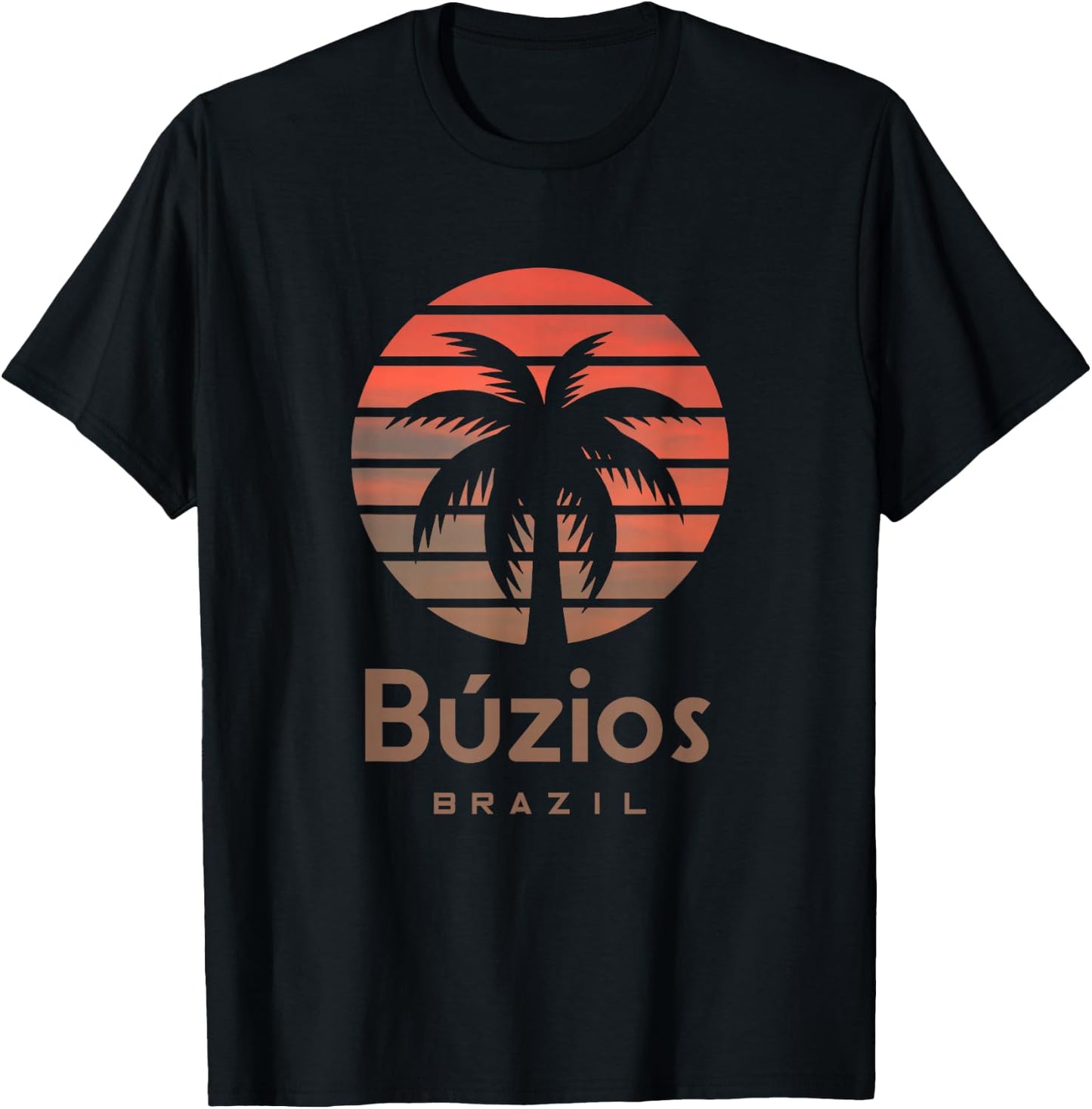 Búzios Brazil T-Shirt - T-Shirt | Black