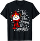 Tis The Season To Sparkle Matching Family T-Shirt - T-Shirt | Black