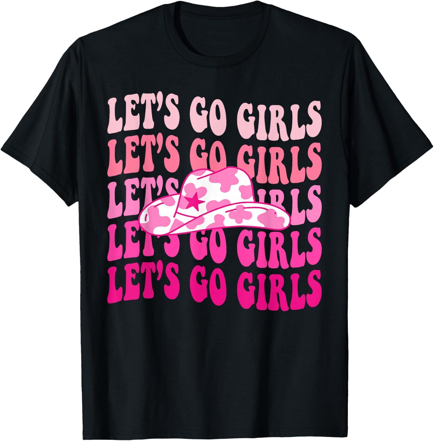 Let's Go Girls Groovy Man I Feel Like a Bride Bachelorette Small T-Shirt - T-Shirt | Black