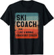 Ski Coach Like A Normal Coach But Cooler Coaches T-Shirt - T-Shirt | Black