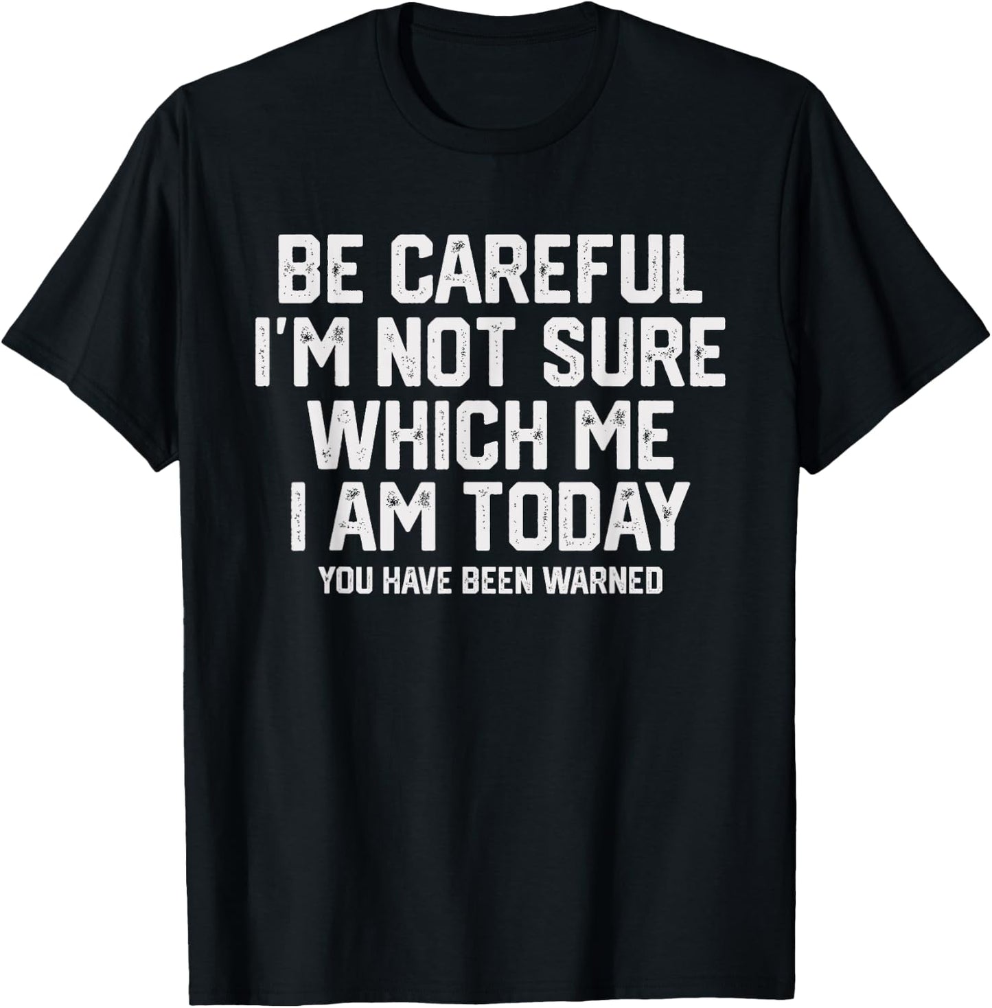Funny Morning Attitude Sarcastic Personality T-Shirt - T-Shirt | Black