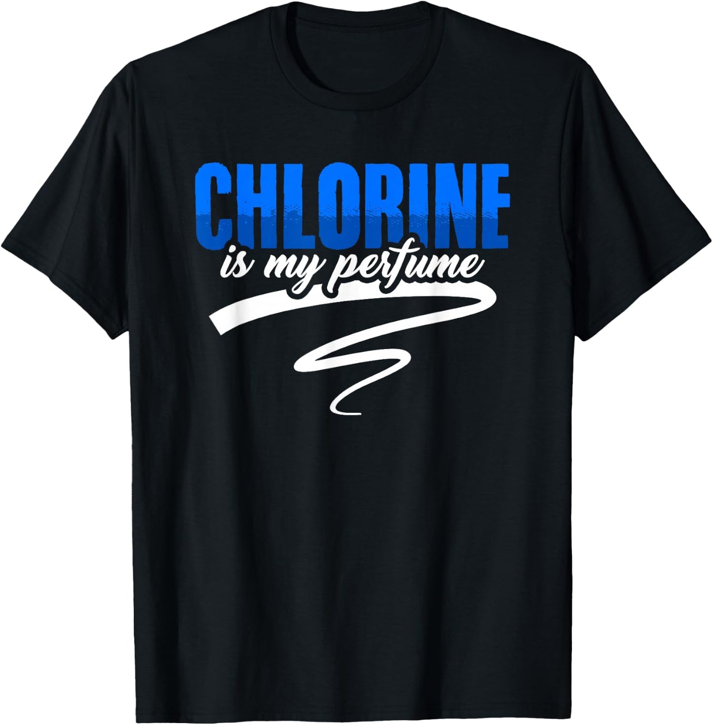 Pool Cleaning Maintenance Staff Chlorine Tester T-Shirt - T-Shirt | Black
