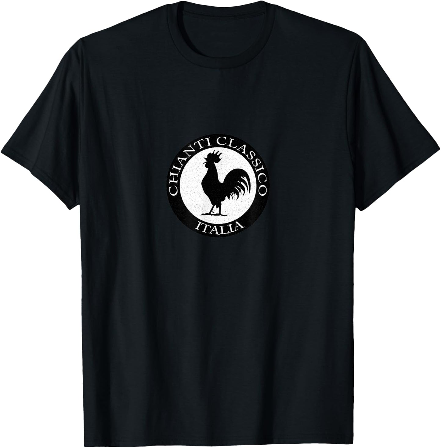 The Black Rooster Italian Chianti Classico Grand Selezione T-Shirt - T-Shirt | Black