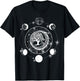 Phases of the Moon Tree of Life Mystical Lovers T-Shirt - T-Shirt | Black