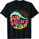 Summer Sunshine On My Mind Beach Trip Family Trip Women Men T-Shirt - T-Shirt | Black