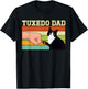 Tuxedo Cat Dad Tuxedo Cat Owner Tuxedo Cat Lover T-Shirt - T-Shirt | Black