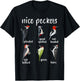 Nice Peckers Funny Birds Birdwatching Ornithology T-Shirt - T-Shirt | Black