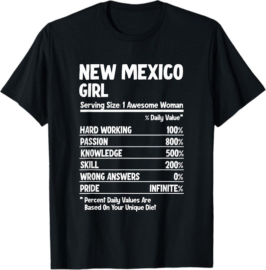 New Mexico Girl T-Shirt - T-Shirt | Black