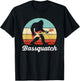 Bigfoot Bass Player Guitar Sasquatch Bassist Music Guitarist T-Shirt - T-Shirt | Black