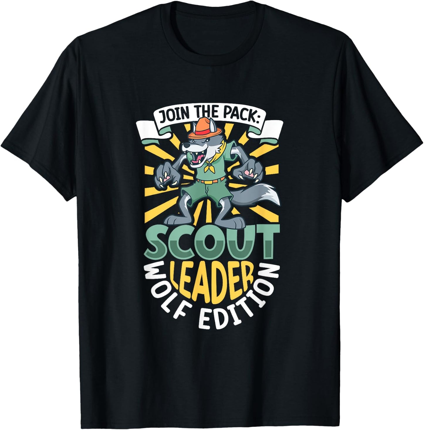 Wolf Edition - Scout Leader T-Shirt - T-Shirt | Black