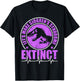 Let's Make Sjogren's Syndrome Extinct Chronic Illness T-Shirt - T-Shirt | Black