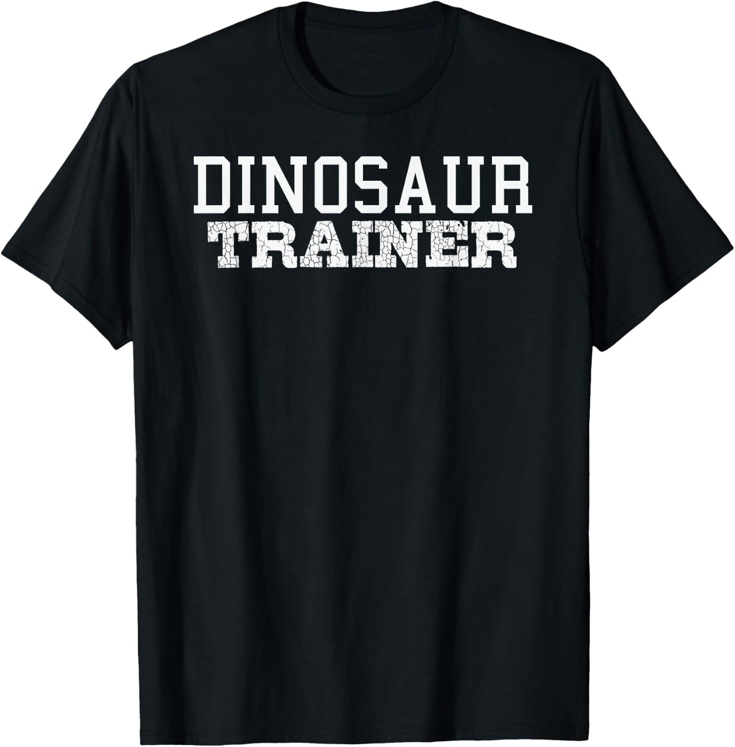 Dinosaur Trainer Mom Dad Lazy Costume T-Shirt - T-Shirt | Black