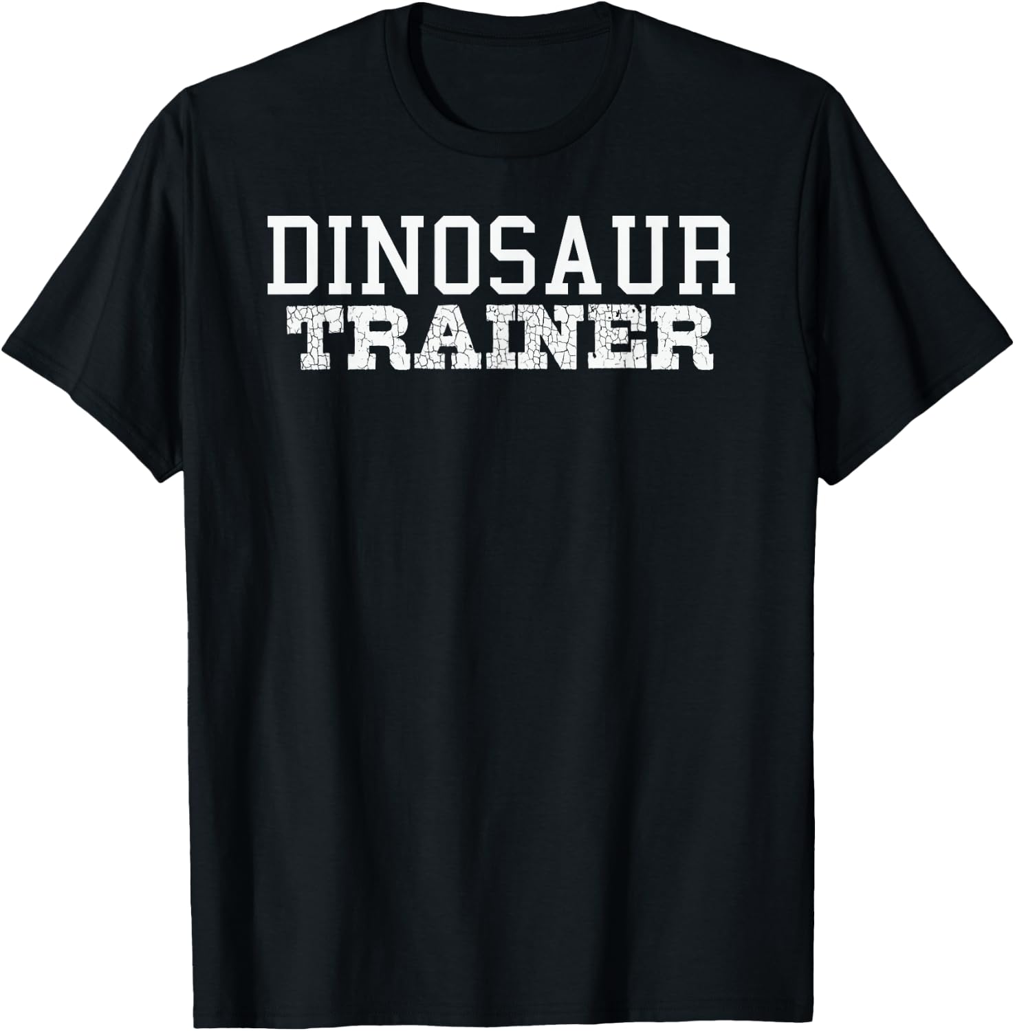 Dinosaur Trainer Mom Dad Lazy Costume T-Shirt - T-Shirt | Black
