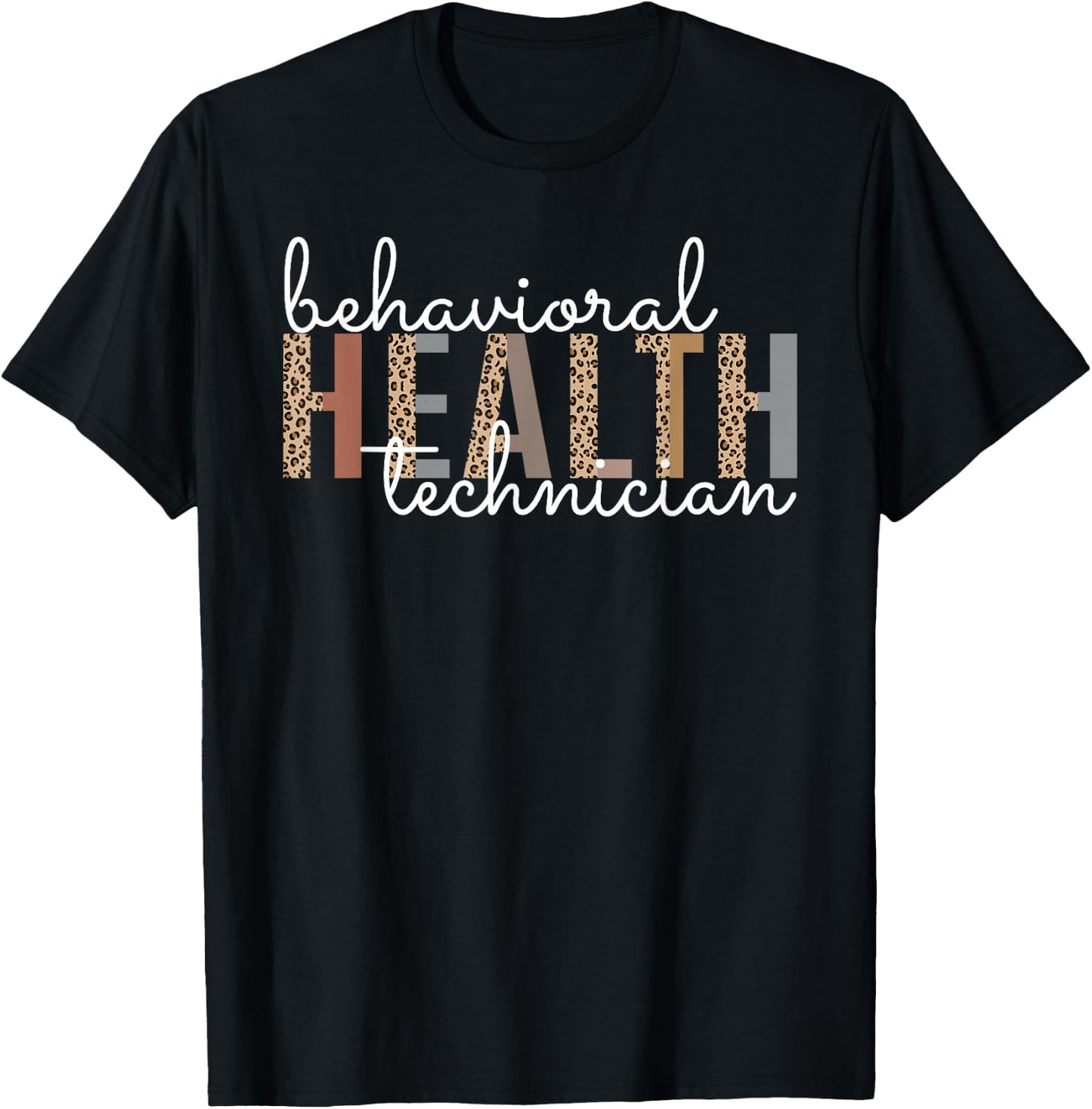 Behavioral Health Technician Registered Behavior Technician T-Shirt - T-Shirt | Black