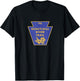 Schuylkill River Trail PA Pennsylvania Keystone Hiking T-Shirt - T-Shirt | Black