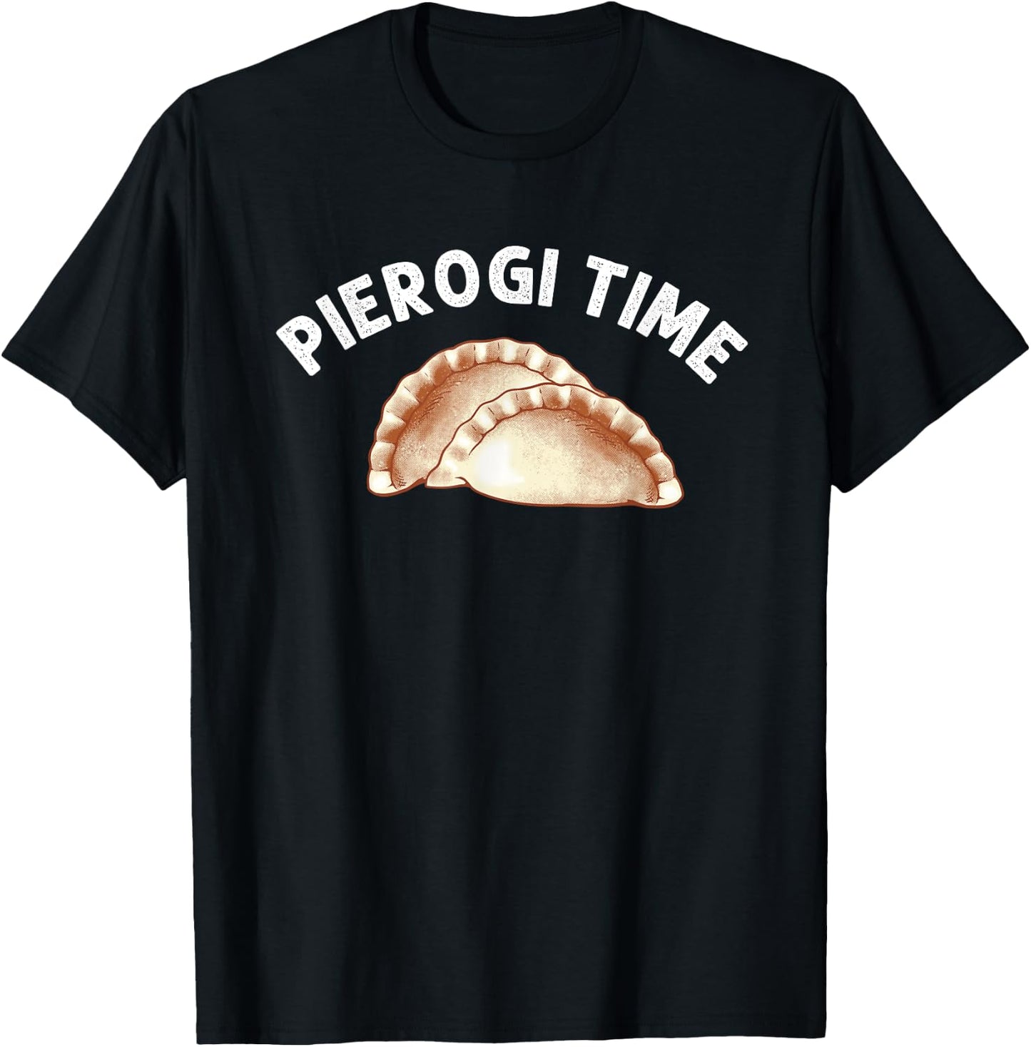 Funny Pierogi Art Men Women Polish Pride Poland Pierogi Food T-Shirt - T-Shirt | Black