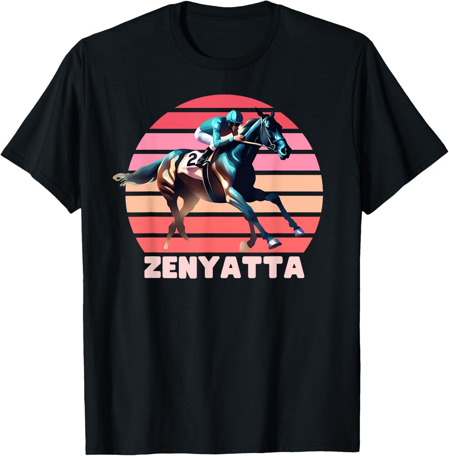 Zenyatta Horse, Horse Racing, Del Mar, Santa Anita Shirt T-Shirt - T-Shirt | Black